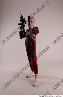 DENISA WITH TWO GUNS